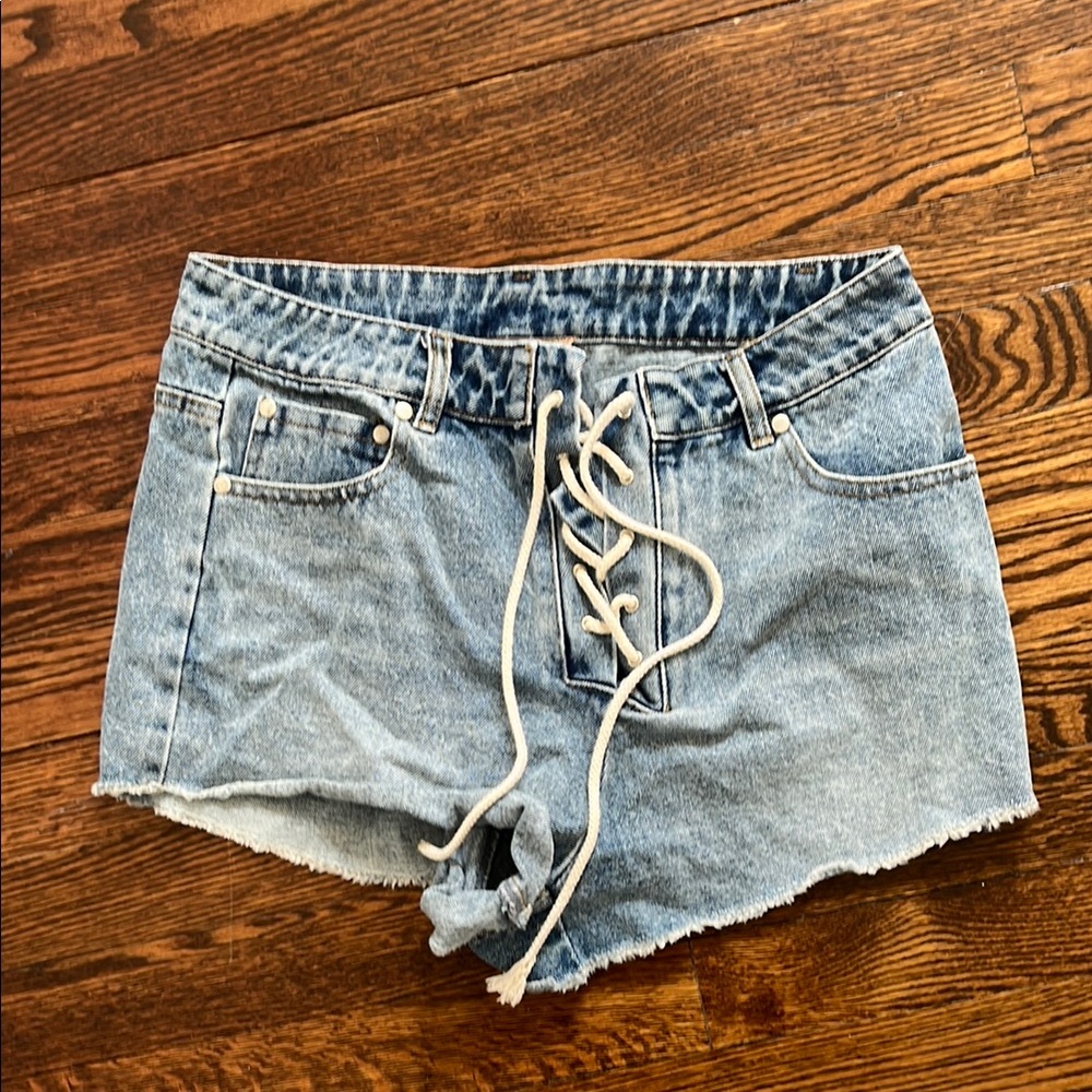 Women's Blue Jean Shorts